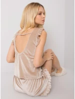 Pyžamo RV PI model 16719704 béžová - FPrice Pyžamo RV PI model 16719704 béžová - FPrice