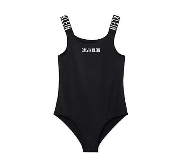 Dívčí jednodílné plavky NYLON KY0KY00057BEH - Calvin Klein