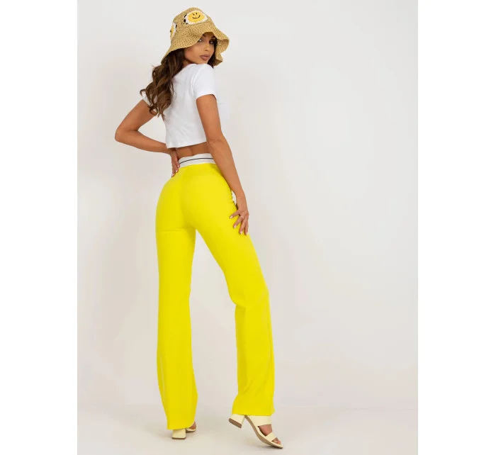 Kalhoty Florence 6971.44P žluté - FPrice
