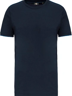 WK WK 3020 Pánské pracovní tričko "Day-to-Day" 20.3020 navy/light royal blue