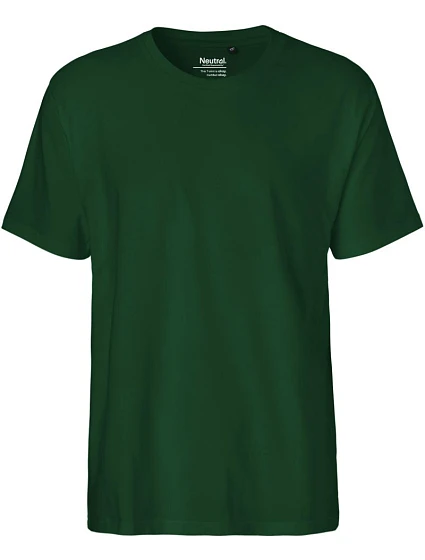 Neutral O 60001 Pánské tričko z těžké bio bavlny 77.6001 bottle green Neutral O 60001 Pánské tričko z těžké bio bavlny 77.6001 bottle green