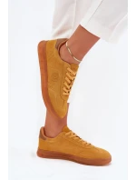 Dámské Semišové Tenisky Big Star model 21703168 HIPOLY SYSTEM Žluté - Big Star Shoes Dámské Semišové Tenisky Big Star model 21703168 HIPOLY SYSTEM Žluté - Big Star Shoes