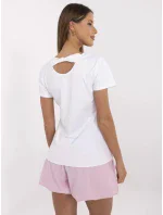 T shirt NM TS model 21049563 biało różowy - FPrice