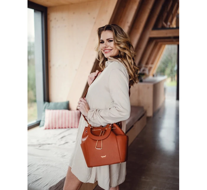 Kabelka VUCH Vega Brown Kabelka VUCH Vega Brown