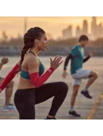 SPORT Kompresní návleky model 21066315 Červená vzor - Reebok