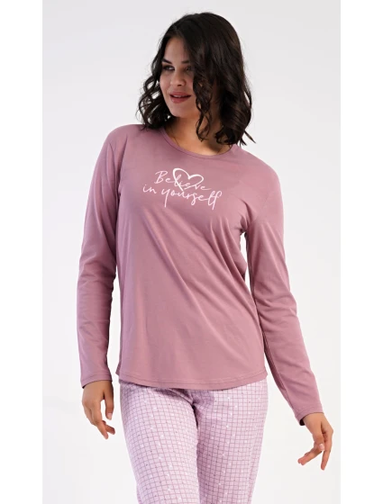Dámské pyžamo dlouhé Believe Dámské pyžamo dlouhé Believe