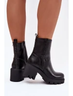 Boty na podpatku  model 221931 Step in style