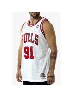 Mitchell & Ness Chicago Bulls NBA Swingman Jersey Bulls 97-98 Dennis Rodman M SMJYAC18079-CBUWHIT97DRDN pánské oblečení