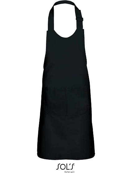 SOL'S Gala Kids Dětská zástěra s laclem 25.0599 black SOL'S Gala Kids Dětská zástěra s laclem 25.0599 black