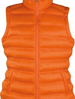 Result R 193F Polstrovaná dámská vesta "IceBird" 30.193F orange