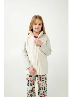 Vamp - Dětská fleecová vesta se zipem 21659 - Vamp