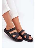 Gumové dámské pantofle s páskem černé model 21702656 - Boto Gumové dámské pantofle s páskem černé model 21702656 - Boto