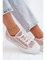 Dámské tenisky na platformě Big Star TT274270 Růžové