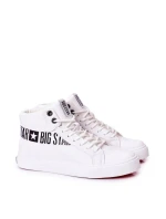 Pánské Tenisky Big Star Vysoké Bílé EE174340 Pánské Tenisky Big Star Vysoké Bílé EE174340