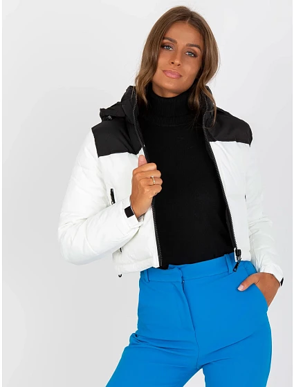 Dámská bunda NM KR D2  bílá a černá model 17603853 - FPrice