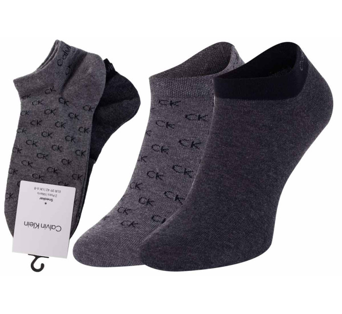 Calvin Klein 2Pack Socks 701218715002 Ash/Graphite