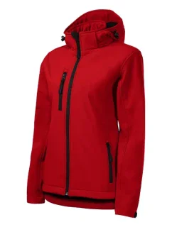 Performance softshellová bunda dámská červená