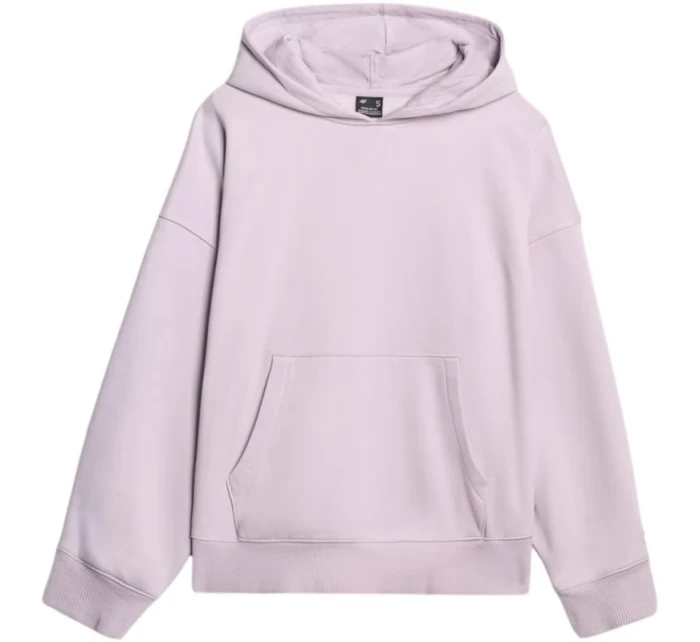 Dámská mikina 4F F1887 světle fialová 4FWAW25TSWSF1887 52S