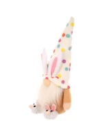 MEDVÍDEK GHOOM 25CM VE SNECH CHLAPEC JARNÍ DEKORACE