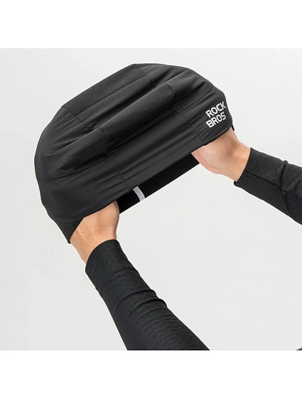zimní oboustranná cyklistická čepice velikost cm černá model 22114029 - Rockbros