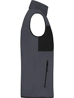 JN Pánská fleecová vesta 02. carbon/black model 22414758 - Daiber