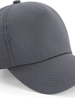 B 25 5 panelová kšiltovka "Authentic" model 22481358 graphite grey - Beechfield