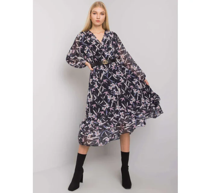 Šaty EM SK 2910 1.36 tmavě modrá Šaty EM SK 2910 1.36 tmavě modrá