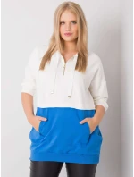 Tunika RV TU 6851.28 bílá a modrá Tunika RV TU 6851.28 bílá a modrá