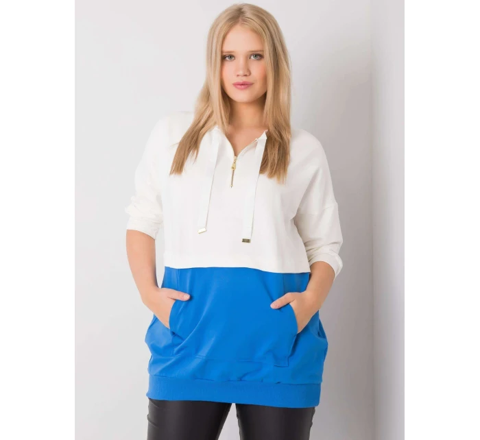 Tunika RV TU 6851.28 bílá a modrá Tunika RV TU 6851.28 bílá a modrá