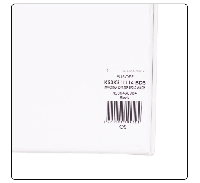 Peněženka K50K511114 BDS černá - Calvin Klein