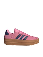 Dámské boty VL Court Bold W JI1789 růžové - Adidas Dámské boty VL Court Bold W JI1789 růžové - Adidas