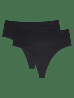 Soft model 22154269 Bandeau String 2P BLACK BLACK - Triumph