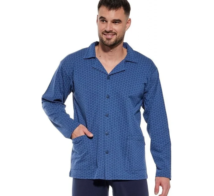 Pánské rozepínací pyžamo model 20732226 dł/r M2XL - Cornette