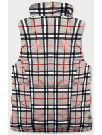 Oboustranná černá dámská vesta (2383)