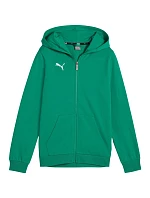 Dětská mikina teamGoal Casuals s kapucí zelená model 21720690 05 - Puma