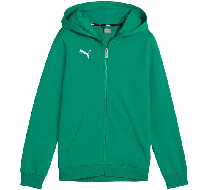Dětská mikina teamGoal Casuals s kapucí zelená model 21720690 05 - Puma