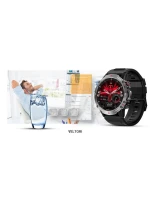 Černý silikonový řemínek model 21805549 - VELTORI