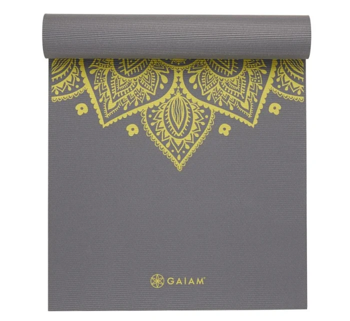 Podložka na jógu Gaiam "CITRON SUNDIAL" 6 mm 61333