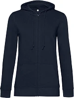 B&C Inspire Zipped Hood /women_° Dámská mikina s kapucí 01.W36B navy blue