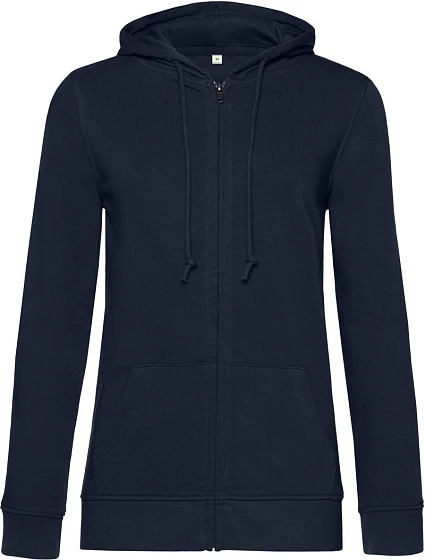 B&C Inspire Zipped Hood /women_° Dámská mikina s kapucí 01.W36B navy blue B&C Inspire Zipped Hood /women_° Dámská mikina s kapucí 01.W36B navy blue