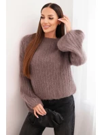 Svetr dámský z s rukávy fango model 21764765 - K-Fashion