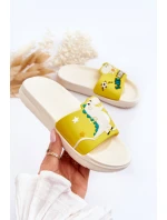 Dětský Dinosaurus T-Rex Slides Béžove Bernis Dětský Dinosaurus T-Rex Slides Béžove Bernis