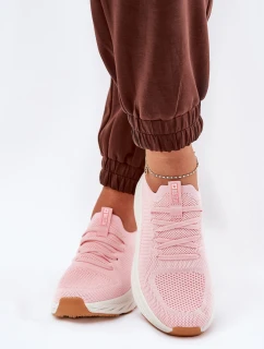 Pohodlné Dámské Sportovní Boty Big Star model 21686422 HIPOLY SYSTEM Růžové - Big Star Shoes