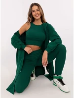 Sada EM KMPL 851.86P tmavě zelená