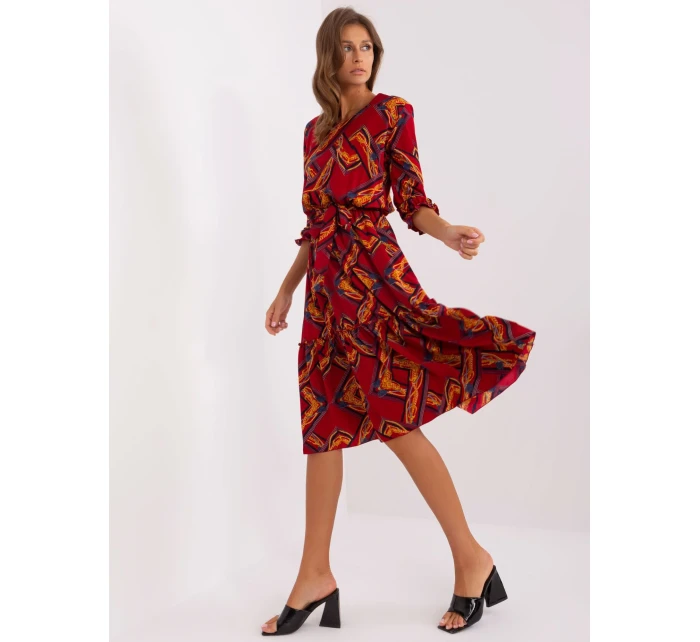 LK SK 507496 šaty.27P kaštanová