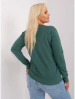 Sweter PM SW PM model 18949428 ciemny zielony - FPrice Sweter PM SW PM model 18949428 ciemny zielony - FPrice