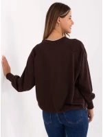 Bluza RV BL model 21319935 ciemny brązowy - FPrice