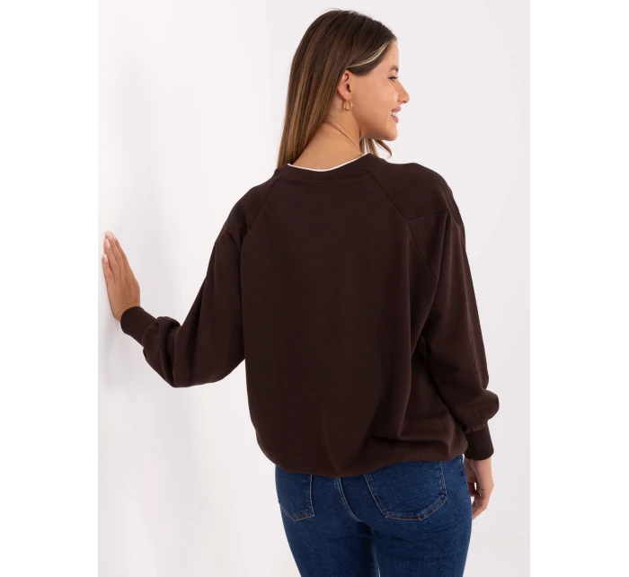 Bluza RV BL model 21319935 ciemny brązowy - FPrice