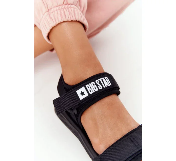 Dámské sportovní sandále Big Star - černé Dámské sportovní sandále Big Star - černé