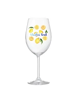 Personalizovaná sklenice s letním ovocem